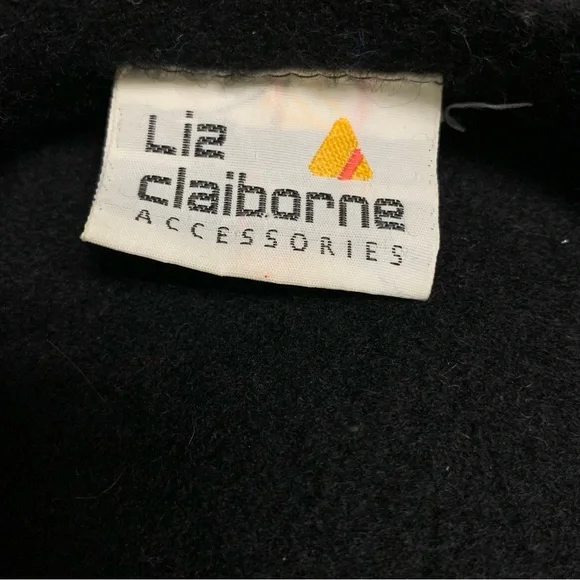 Wool Beret Hat Black One Size - Picture 9 of 10